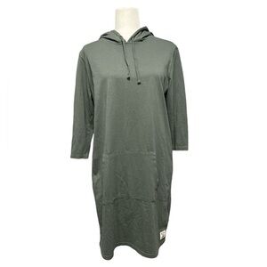 🆕 ROOTS Eramosa Hooded Dress in Balsam Green